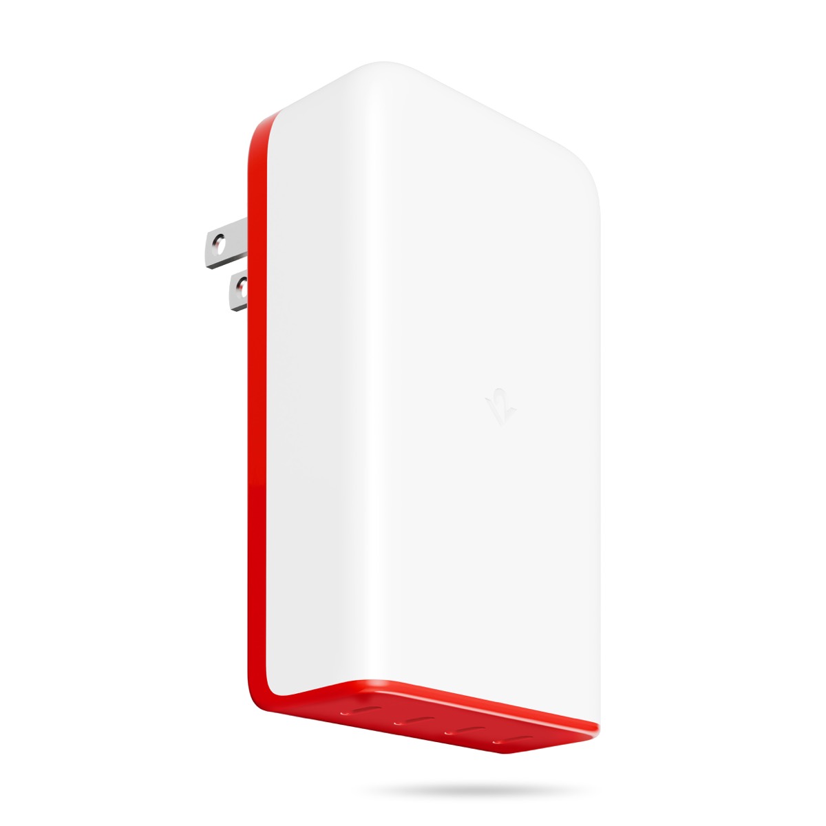 Twelve South PlugBug 120W four-port USB-C charger with Apple Find My and folding prongs