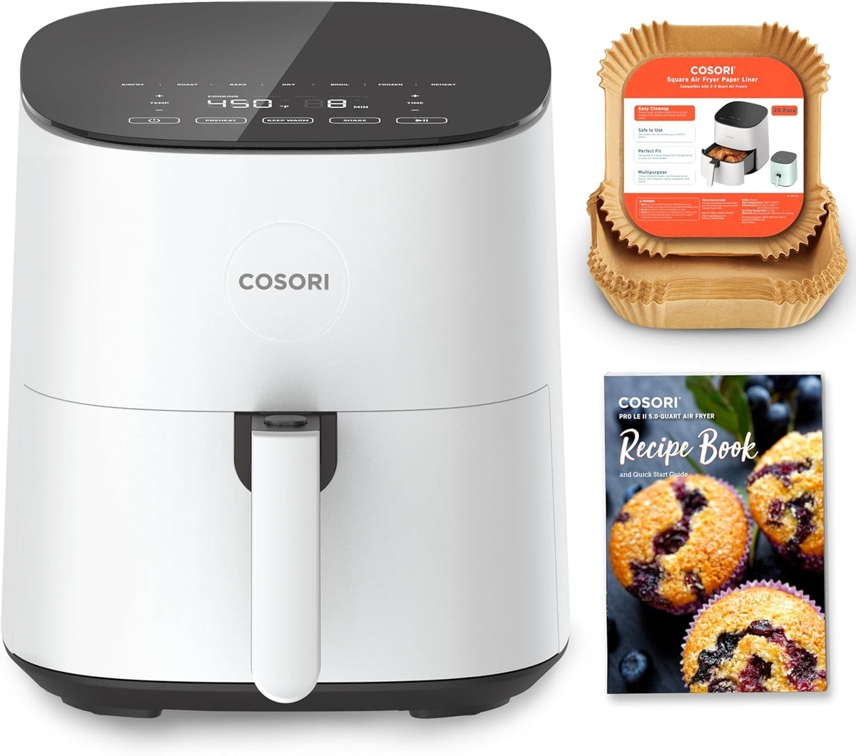 COSORI Pro LE 5-Quart air fryer, top pick of three small-apartment kitchen essentials