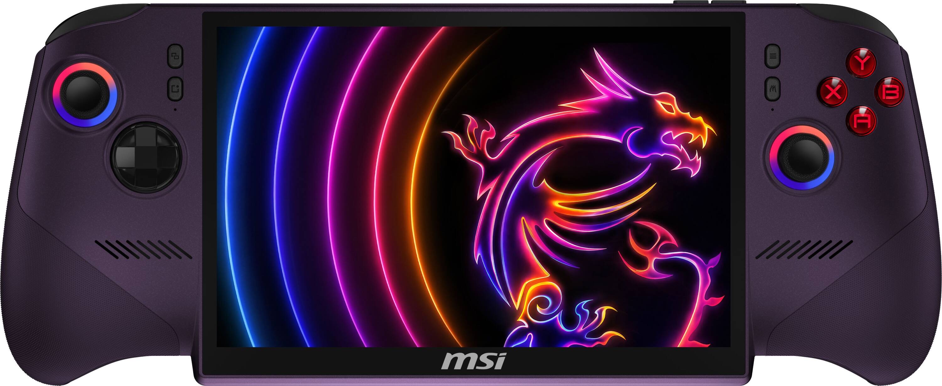 The MSI Claw 8 handheld gaming PC, shown for an accessories guide