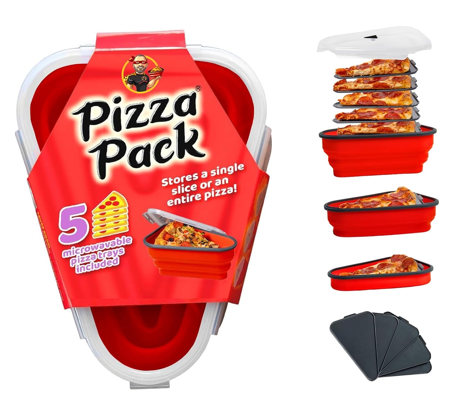 Pizza Pack Reusable Pizza Storage Container product photo