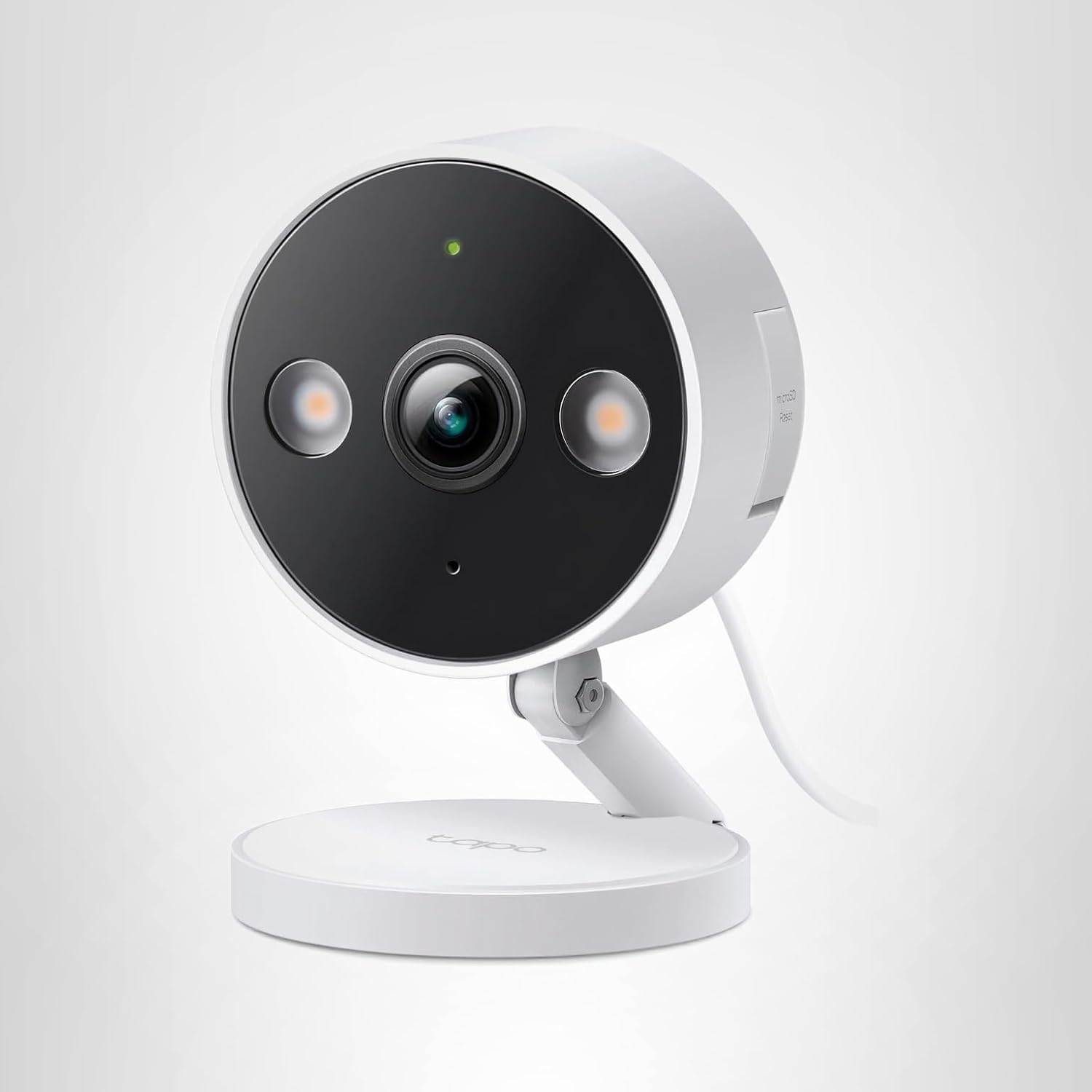 TP-Link Tapo C120 2K QHD indoor/outdoor security camera with dual spotlights and magnetic stand