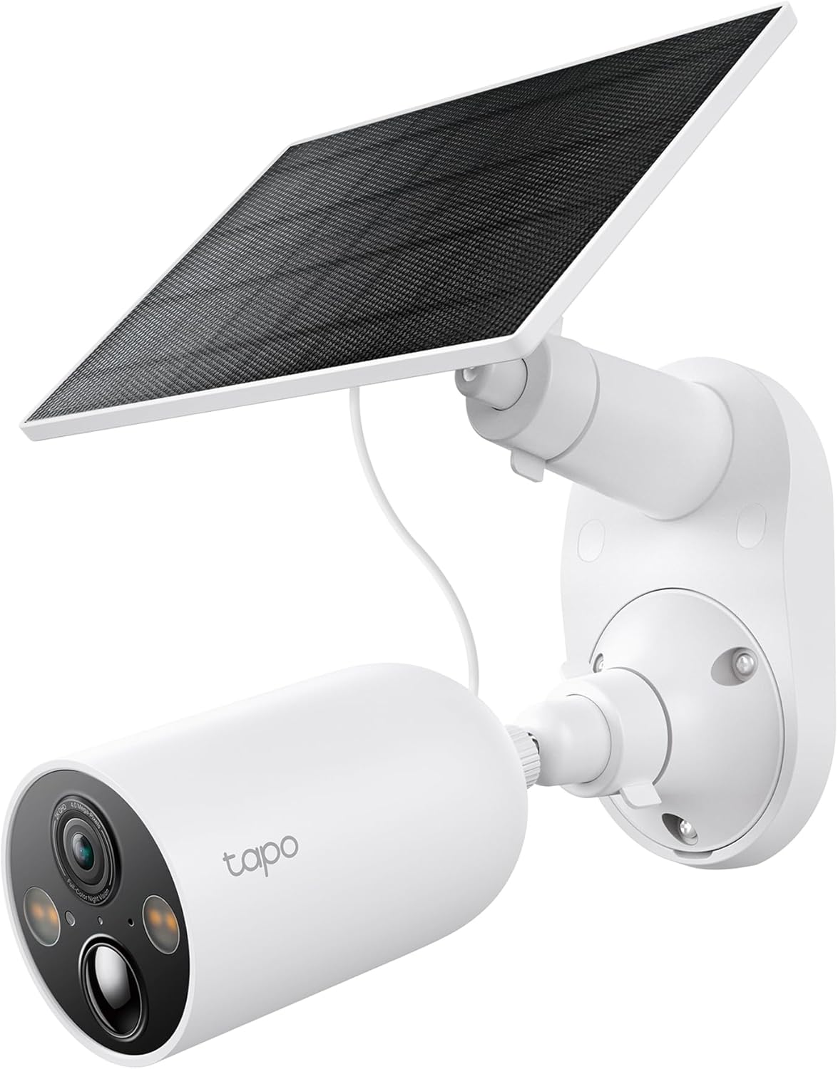 TP-Link Tapo C425 wire-free outdoor security camera with white housing and magnetic mounting base